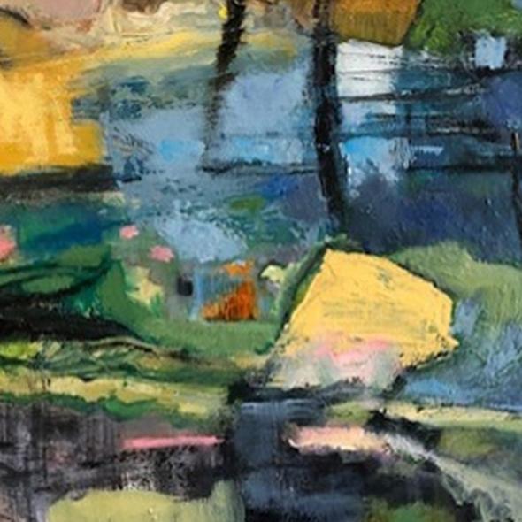 Detail from Creek by Jean Atkinson