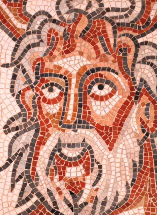 Sea god mosaic