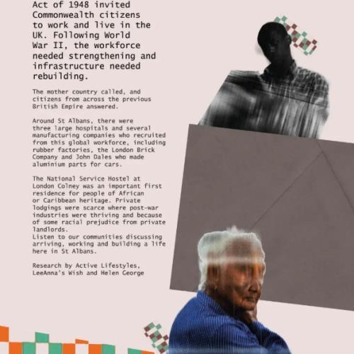 Exhibition panel - Answering the call