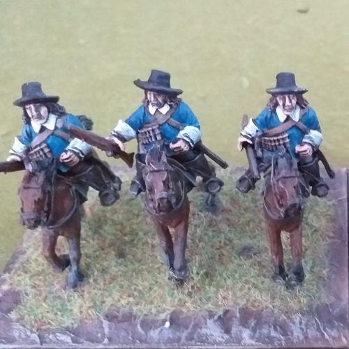 English civil war model soldiers