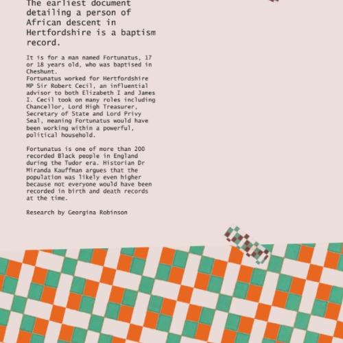 Exhibition panel - Fortunatus