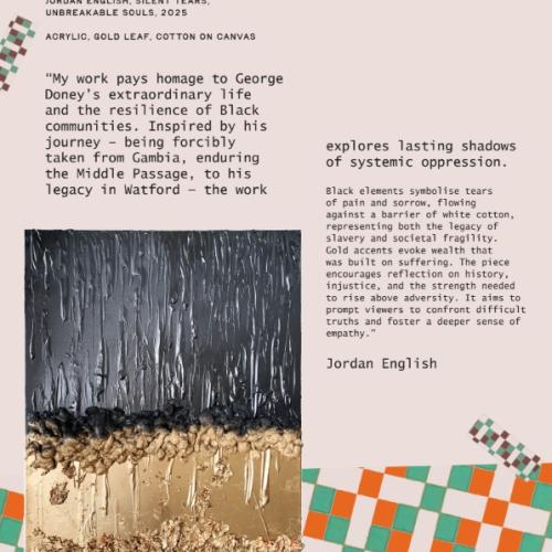 Exhibition Panel - Silent Tears, Unbreakable Souls