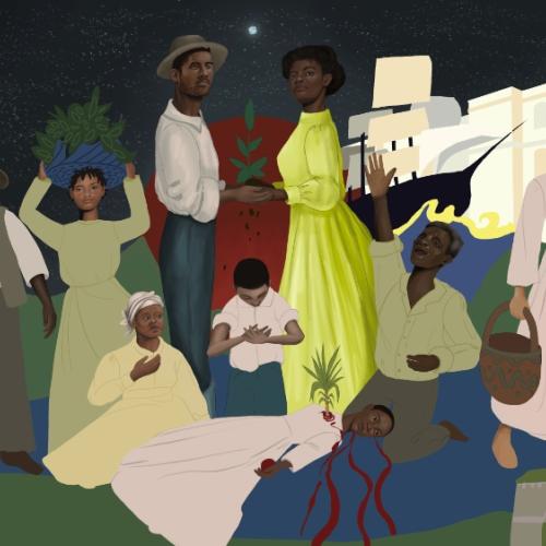 Exhibition artwork - To fight for the future even when hope seems lost