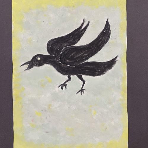crow painting 