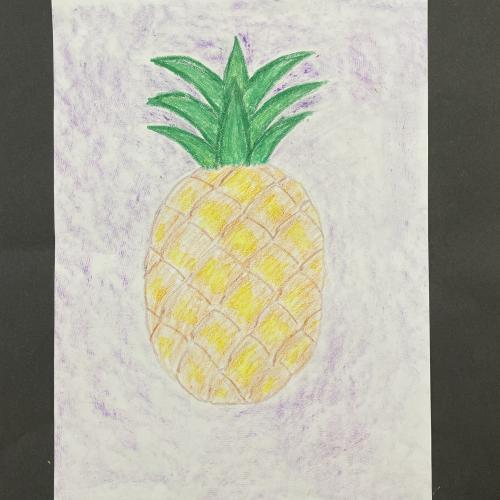 pineapple painting 