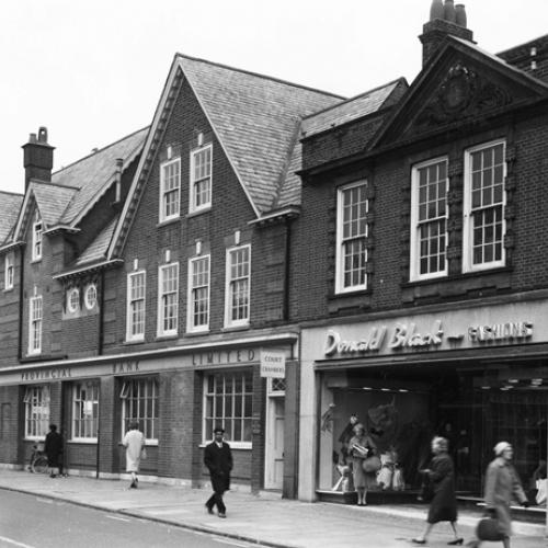 Possible site of the Castle Inn, 1-11, Victoria Street, St Albans, 1964