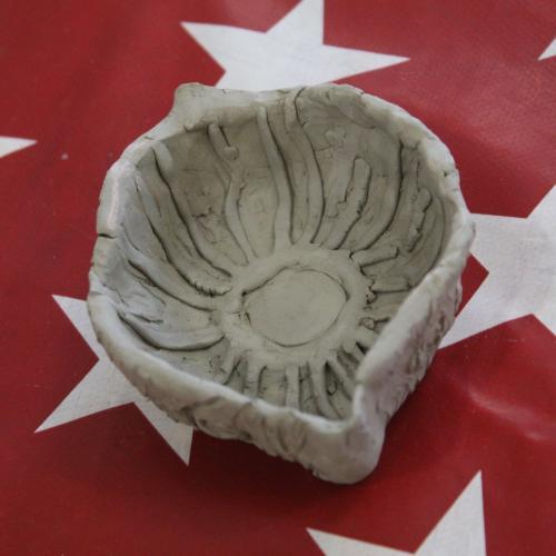 clay bowl