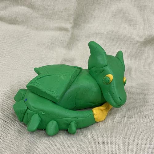 green model dragon