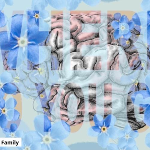 Digital artwork using the words Where Do You Go