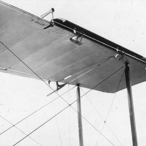 The Handley Page slot in action on a biplane