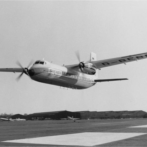 The two engine Dart Herald in the 1960s