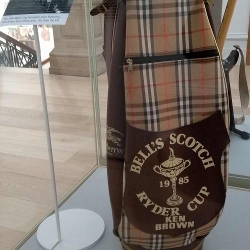 Ken Brown's golf bag