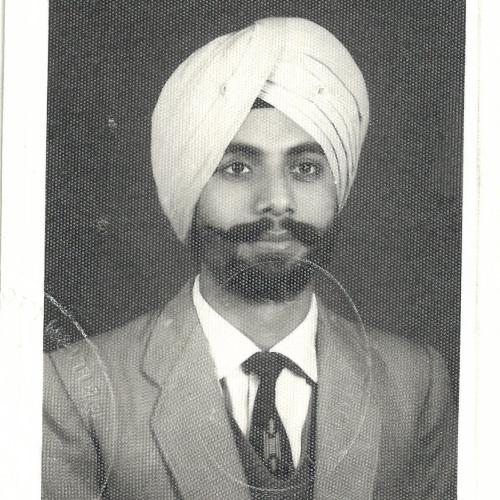 Photograph of Indu's father