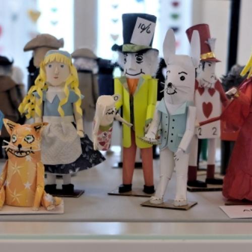 Alice in Wonderland miniature figures