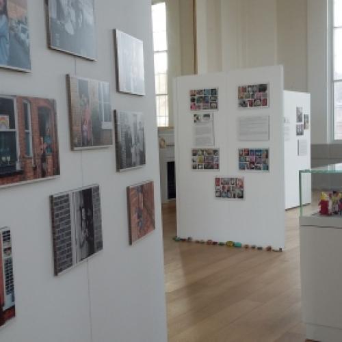 Lockdown Life exhibition showing Culver Road photographs