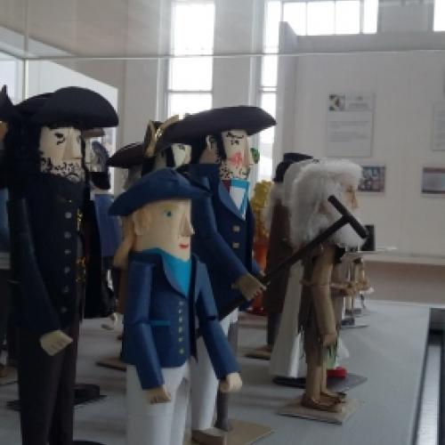 Miniature figures from Treasure Island