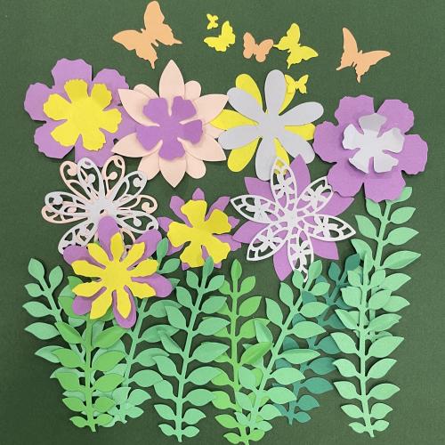 papercraft flowers