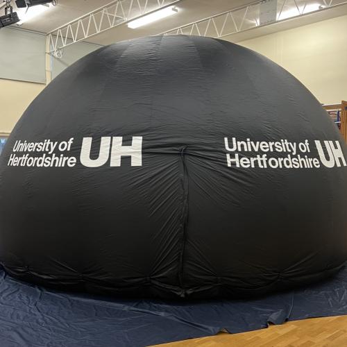 University of Hertfordshire mobile planetarium