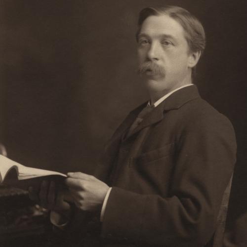 Sepia photograph of Frederick Kitton