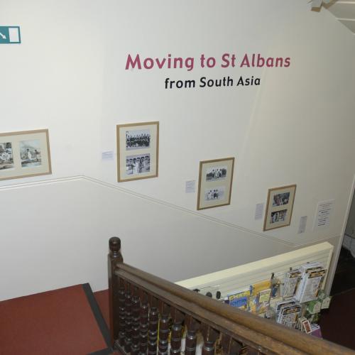 Moving Here exhibition at the Museum of St Albans, 2006. 