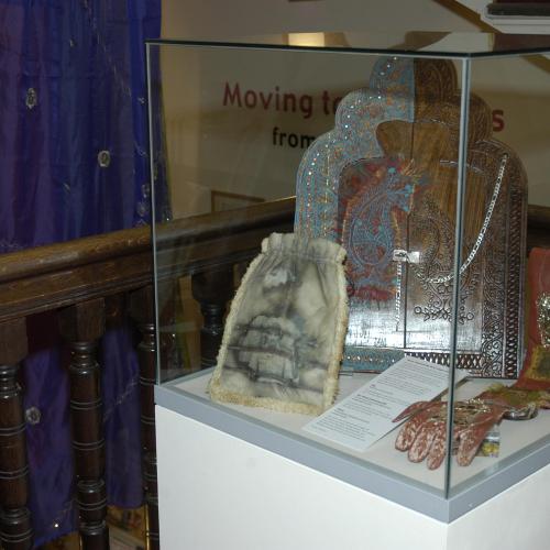 Moving Here exhibition at the Museum of St Albans, 2006. 