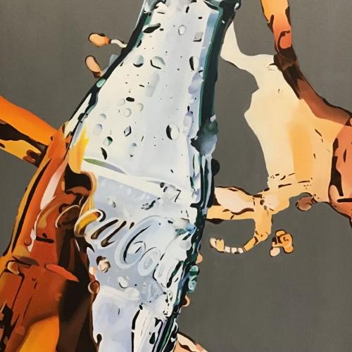 Oil on Canvas - Coca Cola. Samuel Ryder