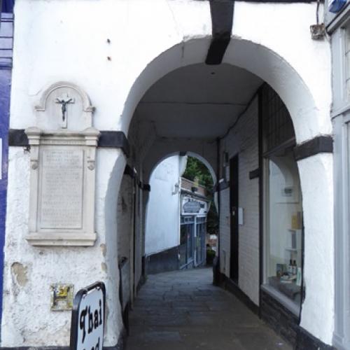 Waxhouse Gate, High Street – taken in 2016 as part of the St Albans Museums ‘Talking Buildings’ Project