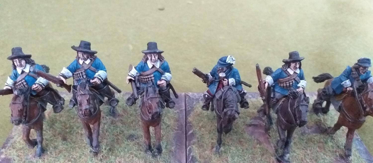 English Civil War model soldiers