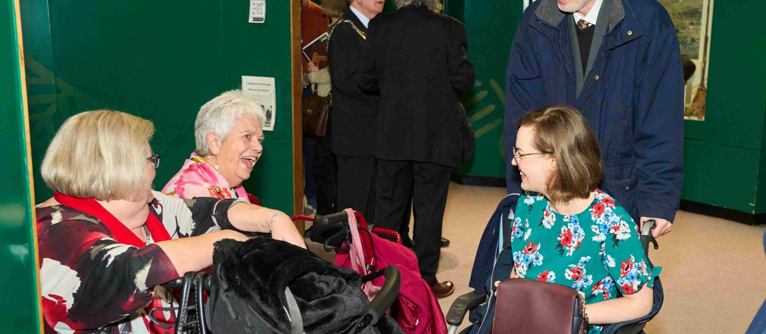 Visitors at Verulamium