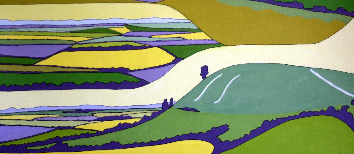 Painting of Ivinghoe Beacon by John Durham