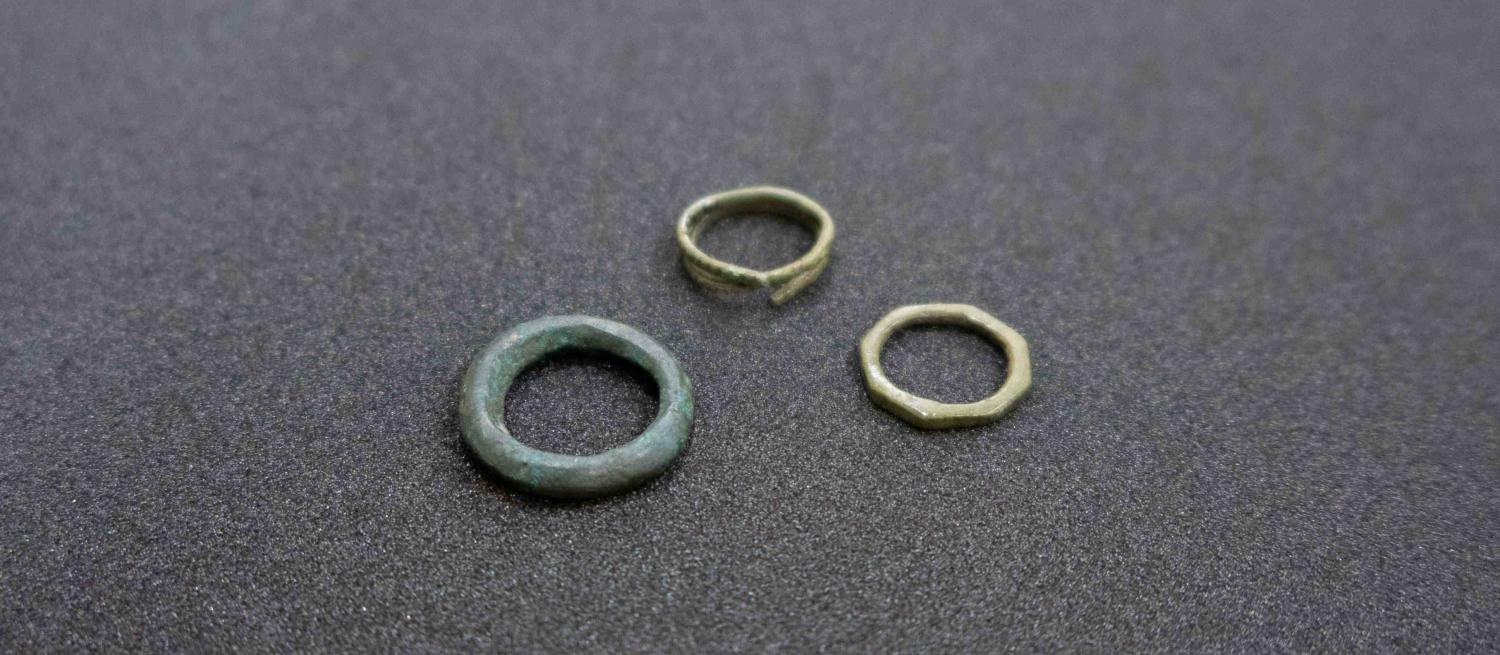 Collection of three Roman rings