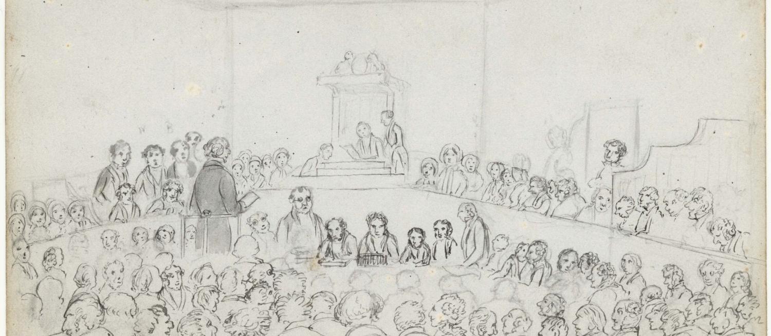A sketch of The Bribery Commission by Buckingham