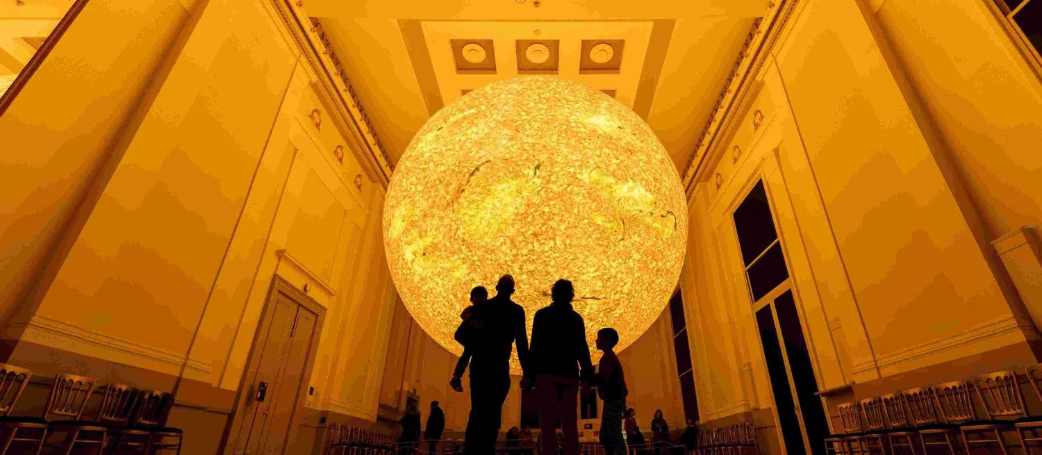 Helios at St Albans Museum + Gallery by artist Luke Jerram