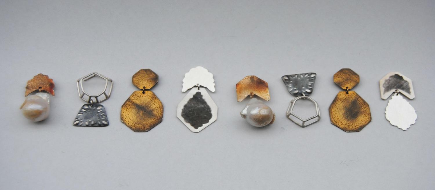 Detail from Shadow Earrings by Katy Gillham-Hull