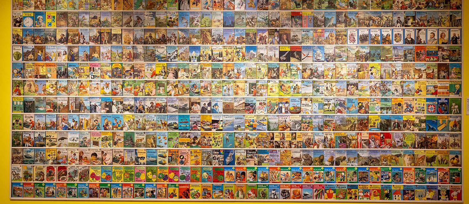 ladybird book wall