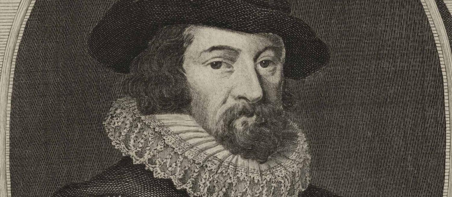 Sir Francis Bacon, Viscount St Albans and Lord Chancellor from an engraving by A. Bannerman.