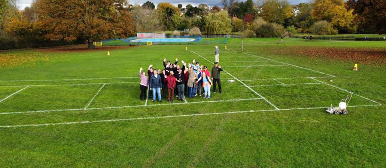 Painting Verulamium Park