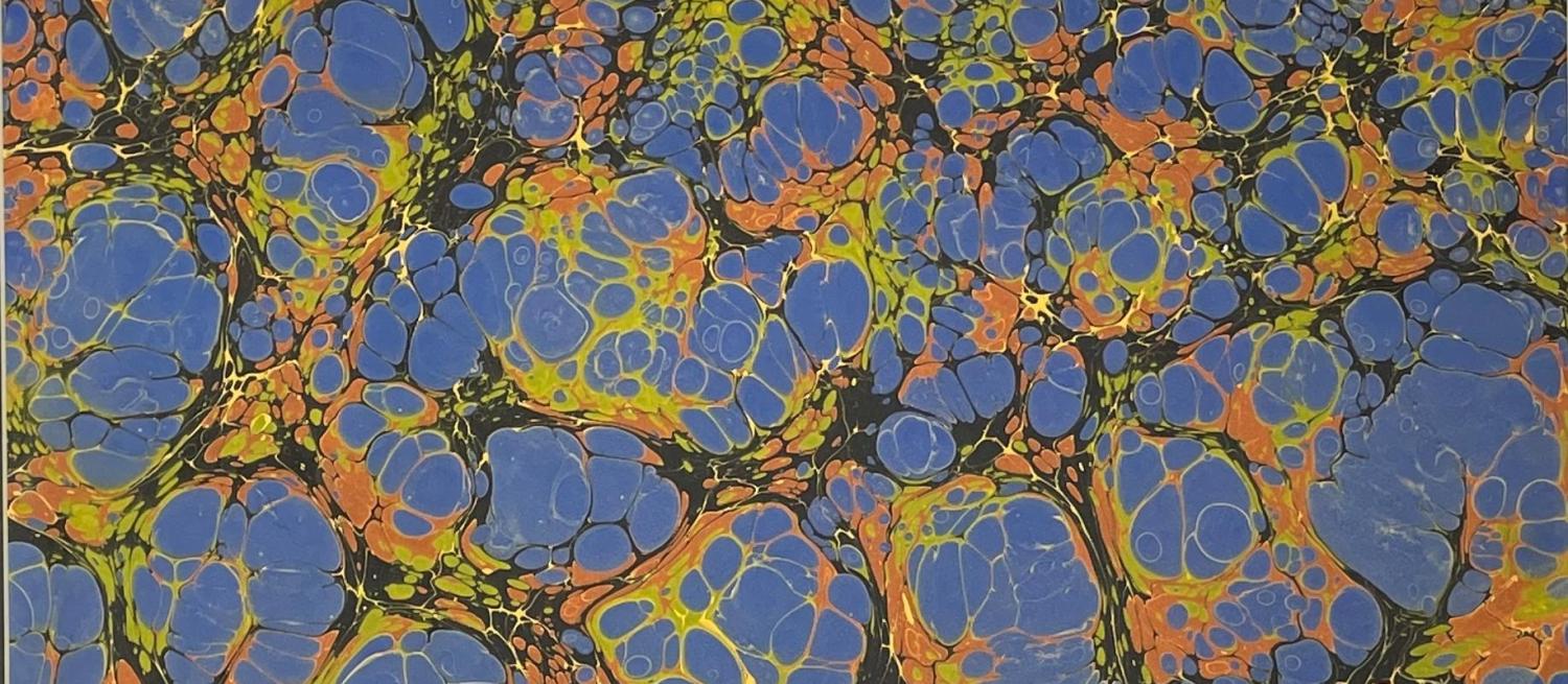 Battal marbling pattern