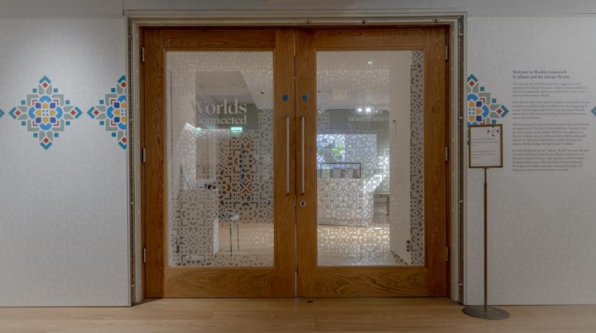 Worlds Connected Door