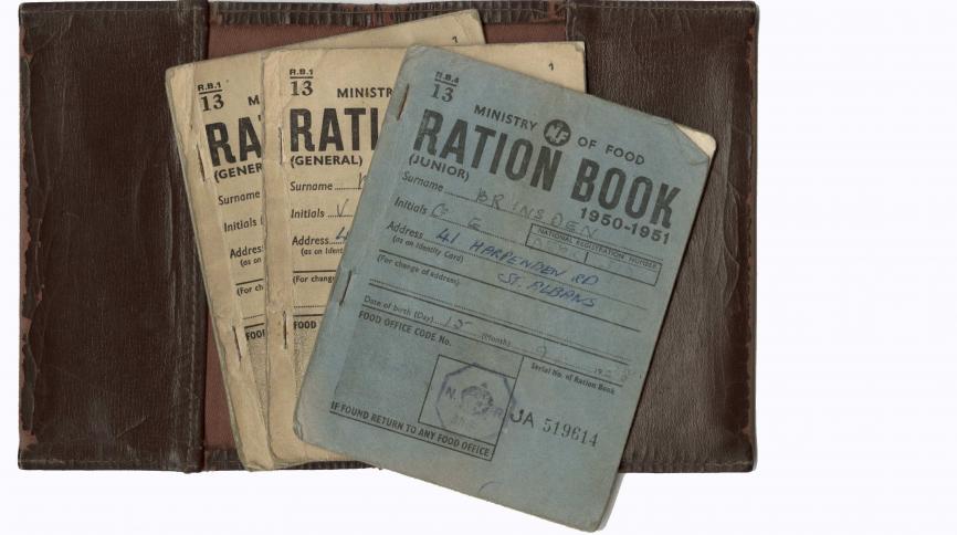 WW2 ration books