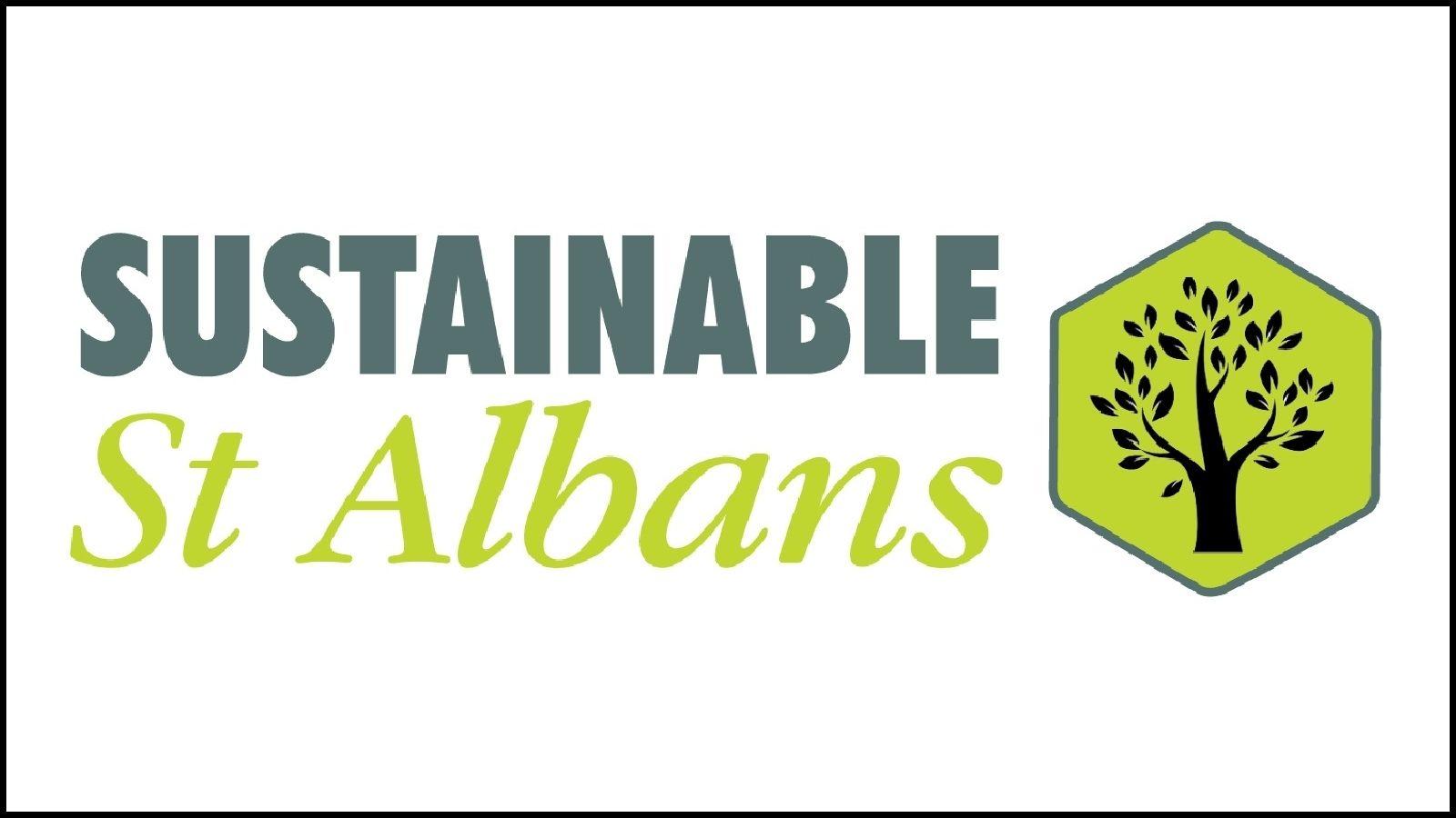 Sustainable St Albans Logo with green tree