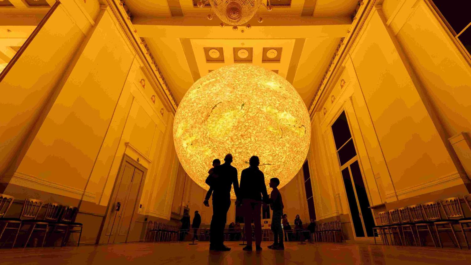 Helios at St Albans Museum + Gallery by artist Luke Jerram