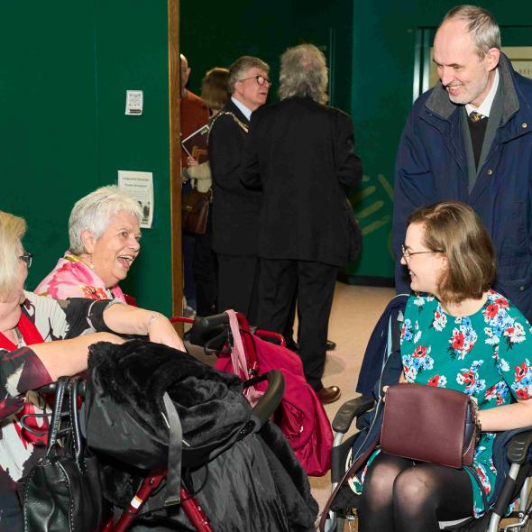 Visitors at Verulamium