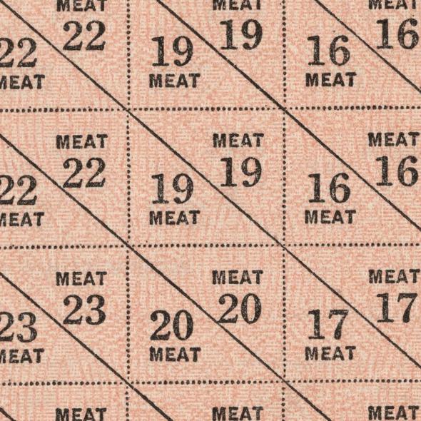 Meat ration coupons