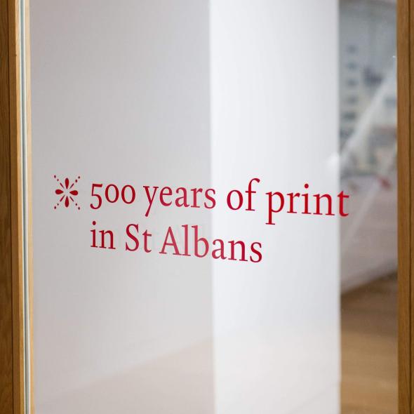 500 Years of Printing in St Albans