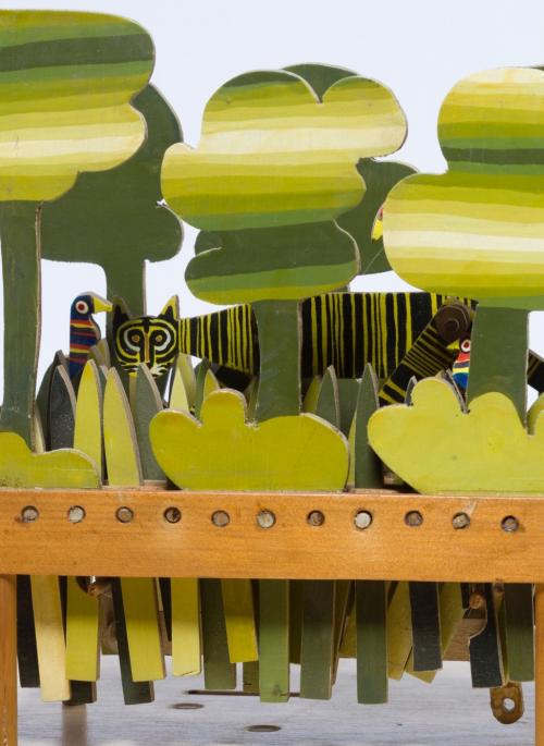 Small Green Jungle automata by Peter Markey