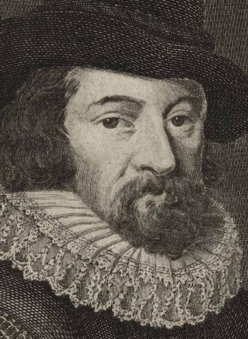 Sir Francis Bacon, Viscount St Albans and Lord Chancellor from an engraving by A. Bannerman.