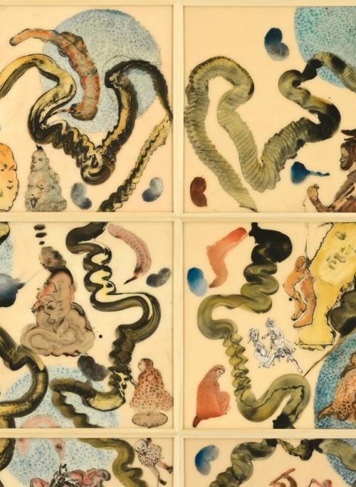 Nalani Malani Hand Drawn Action Packed