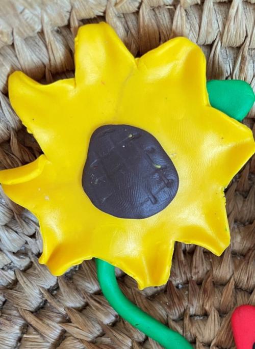 Fimo sunflower