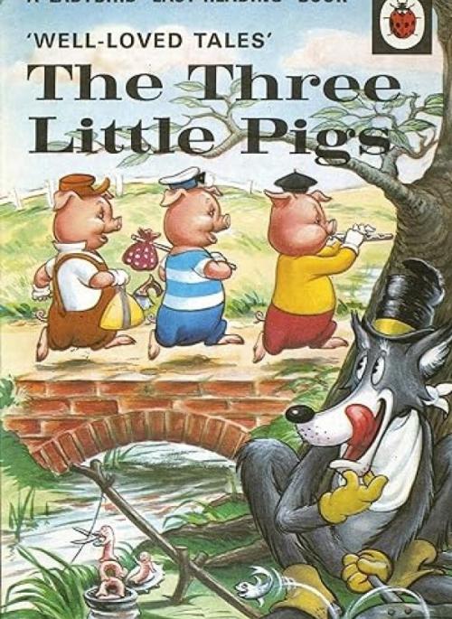 The Three Little Pigs Ladybird Book Cover